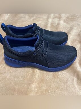 Dansko Marlee Mesh Slip Resist Slip On Walk Comfort Shoe Blue Women 8.5-9 EU39